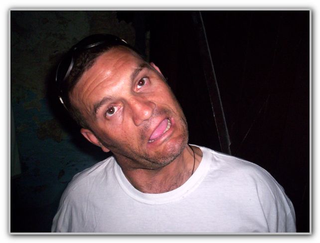 DJ in the Gallows at Freo Prison Feb 14th 2007